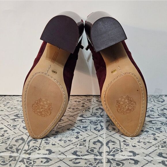 Vince Camuto, Enverna Boots in Beautiful Bordeaux Color. NIB-Size 8.5 - Picture 6 of 10
